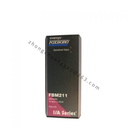 FOXBORO FBM211 Module, Precision Control for Industrial Applications