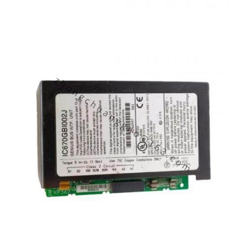GE IC670GBI002 Field I/O Control Bus Interface Unit