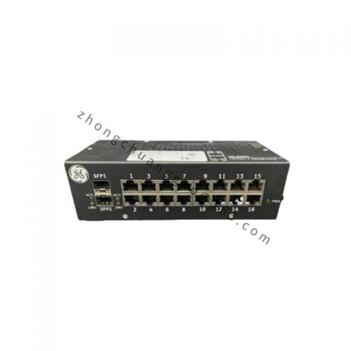 GE IS420ESWBH3A - Unmanaged Industrial Ethernet Switch with Eight 10/100 Base-TX Ports