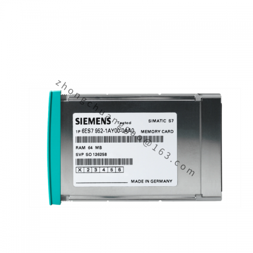 Siemens 6ES7952-1AK00-0AA0 RAM Memory Card for S7-400
