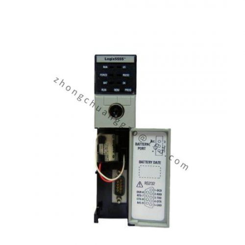 A-B 1756-L55 Industrial Control Module for High-Performance Automation Systems