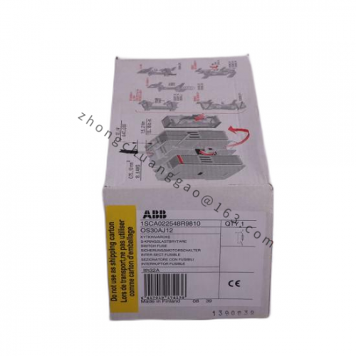 ABB INIIT03 Custom Processed Industrial Controller