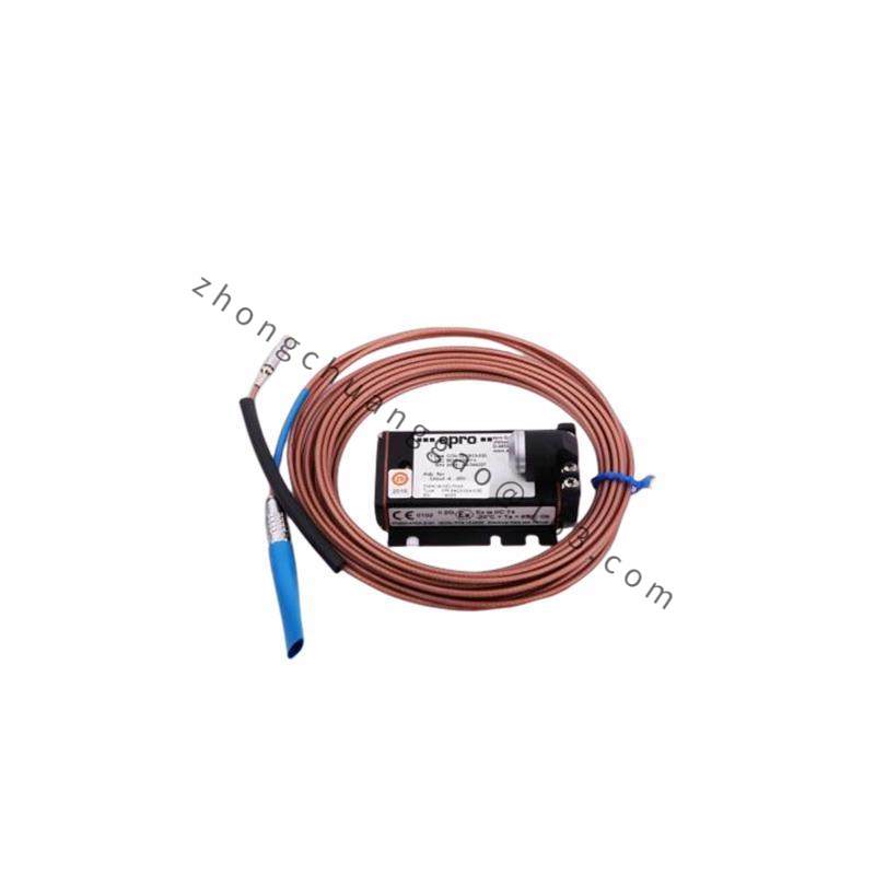 Emerson PR6423/002-011 CON041 Eddy Current Sensor - Precision Measurement for Industrial Automation