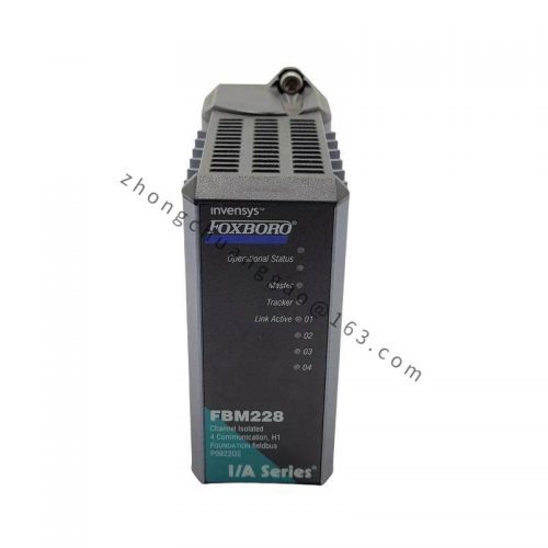 FOXBORO P0961BD-GW30B Control Module for Industrial Automation Systems