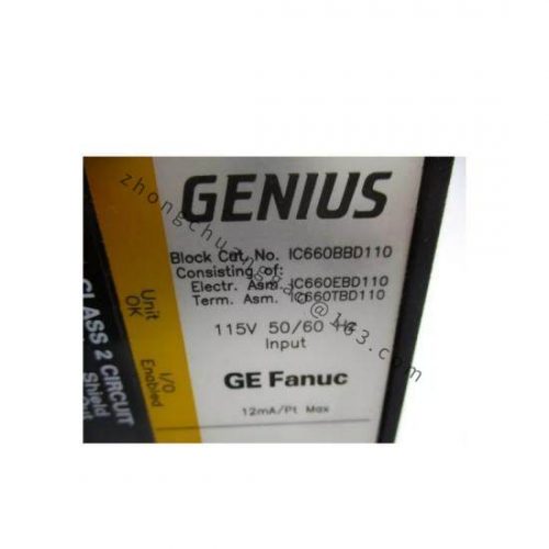 GE FANUC IC660BBD110 Discrete I/O: Reliable & High-Performance Input/Output Module