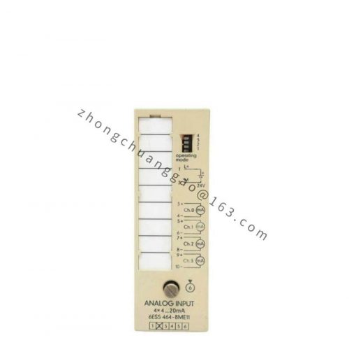 Siemens 6ES5464-8ME11 Analog Input Module for S5-90U/-95U/-100U PLC