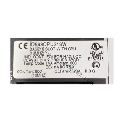 GE Fanuc IC693CPU313W - High-Performance 90-30 Series CPU Module