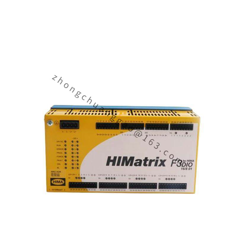 HIMA HIMATRIX F3D/O16/801 F3 D/O 16/8 01 Digital I/O Module, Advanced Control Solution for Industrial Automation