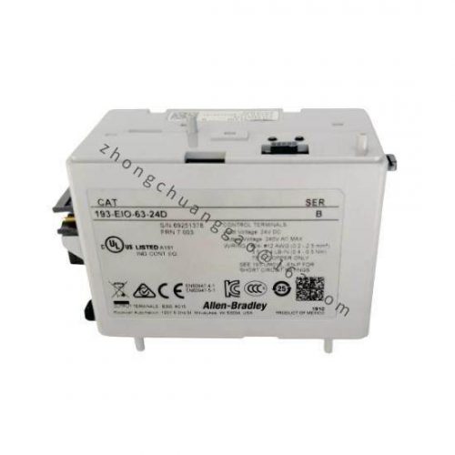 B&R 193-EIO-63-24D 193EIO6324D I/O Overload Control Relay Module