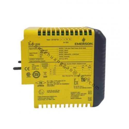 EMERSON KJ2201X1-BA1 12P3162X212 SLS1508 Logic Solver - Advanced Control Module for Industrial Automation