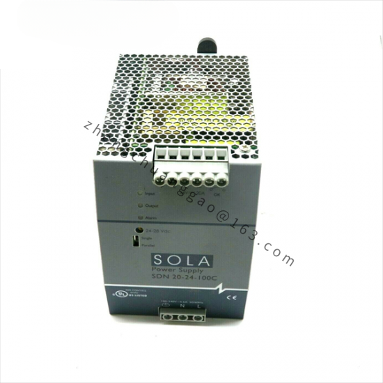 EMERSON SDN 20-24-100C: Industrial Control Module for Precision Voltage Handling