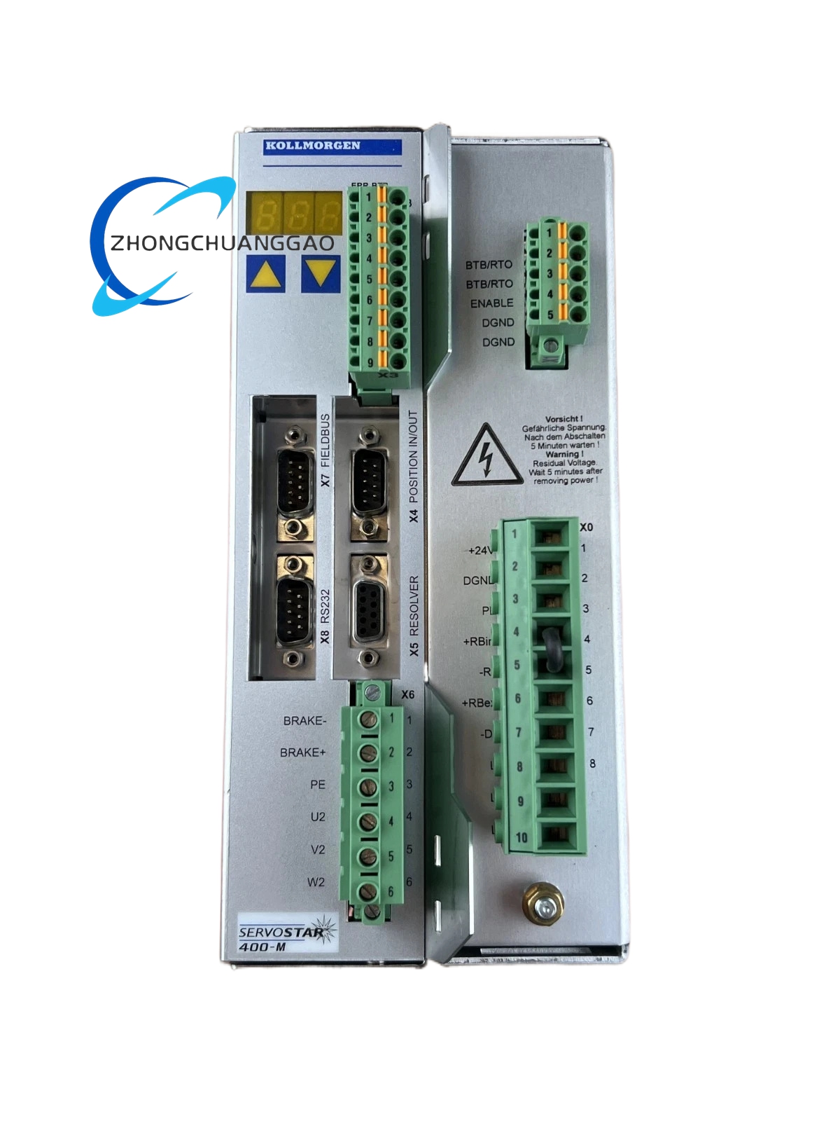 Kollmorgen 446 2x S406BA-CA + 1x S406AM-CA